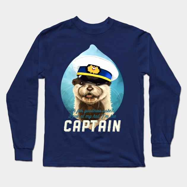 Captain Otter Long Sleeve T-Shirt by tillieke